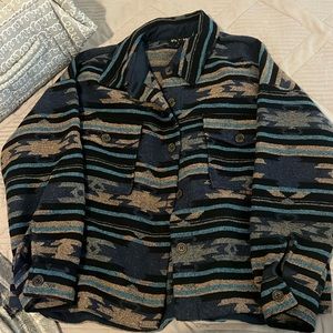 NWOT Aztec jacket